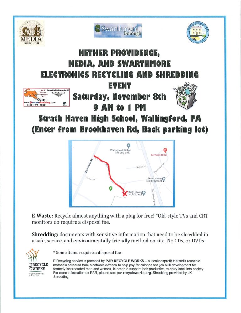 E Recycling and Shred 11-8-2025